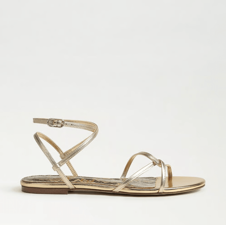 Sam Edelman Ellina Strappy Flat Sandal - Capri by Sunset & Co.
