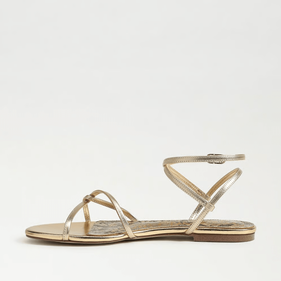 Sam Edelman Ellina Strappy Flat Sandal - Capri by Sunset & Co.