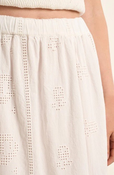 Molly Bracken Woven Midi Skirt - Capri by Sunset & Co.