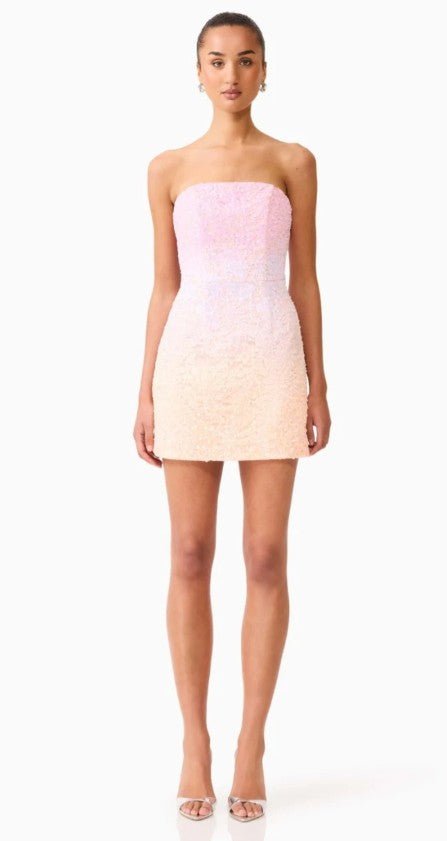 Elliatt Lumira Strapless Mini Dress - Capri by Sunset & Co.