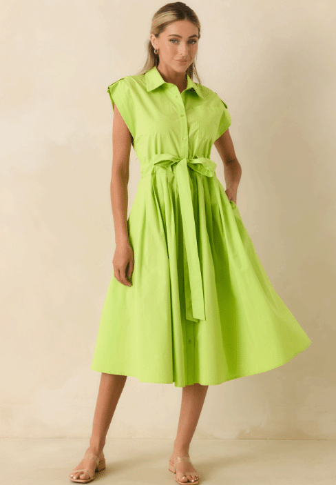 Prosperina Lana Midi Dress - Capri by Sunset & Co.