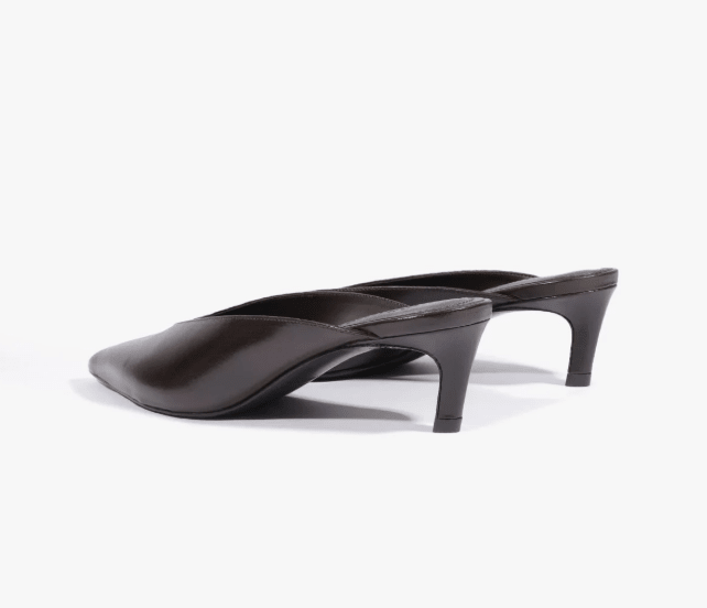 Schutz Loren Mid Leather Pump - Capri by Sunset & Co.