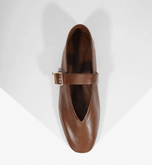 Schutz Vick Buckle Ballet Flat - Capri by Sunset & Co.