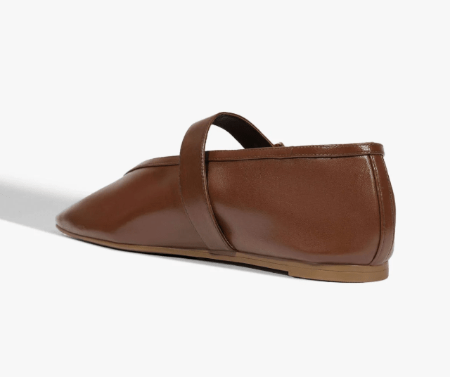 Schutz Vick Buckle Ballet Flat - Capri by Sunset & Co.