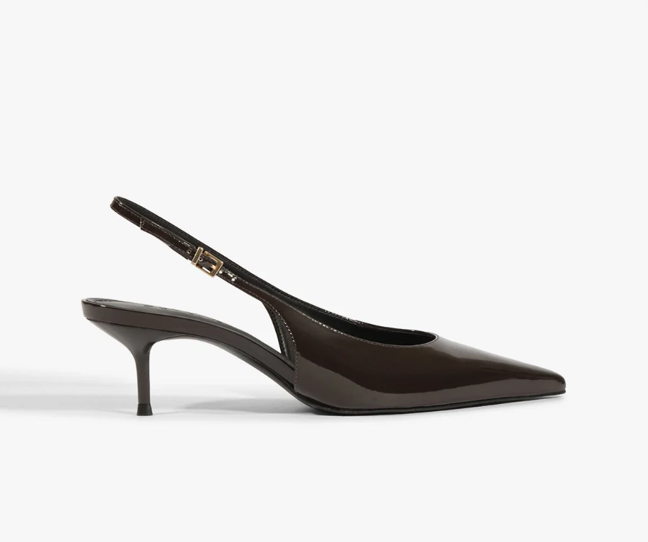 Schutz Paola Mid Leather Pump