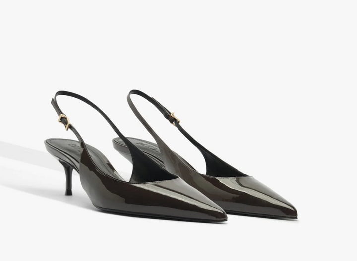 Schutz Paola Mid Leather Pump