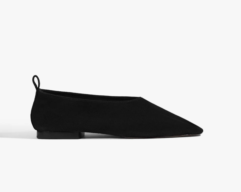 Schutz Hadley Suede Ballet Flat