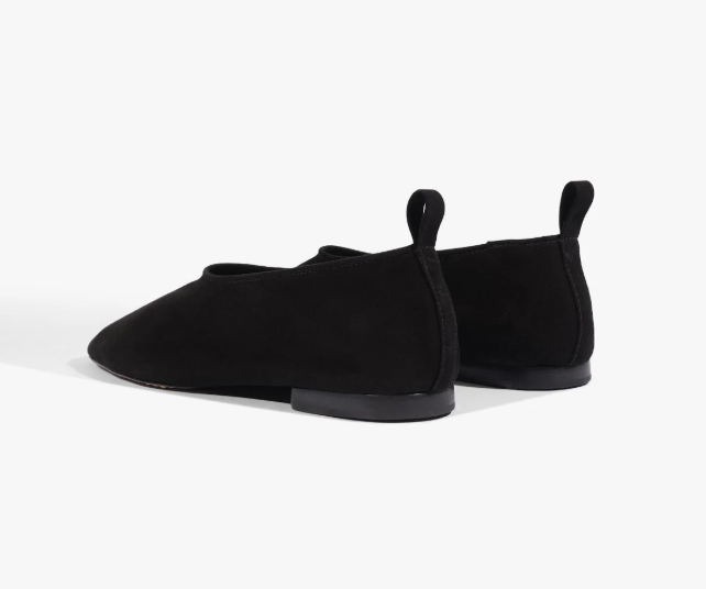 Schutz Hadley Suede Ballet Flat