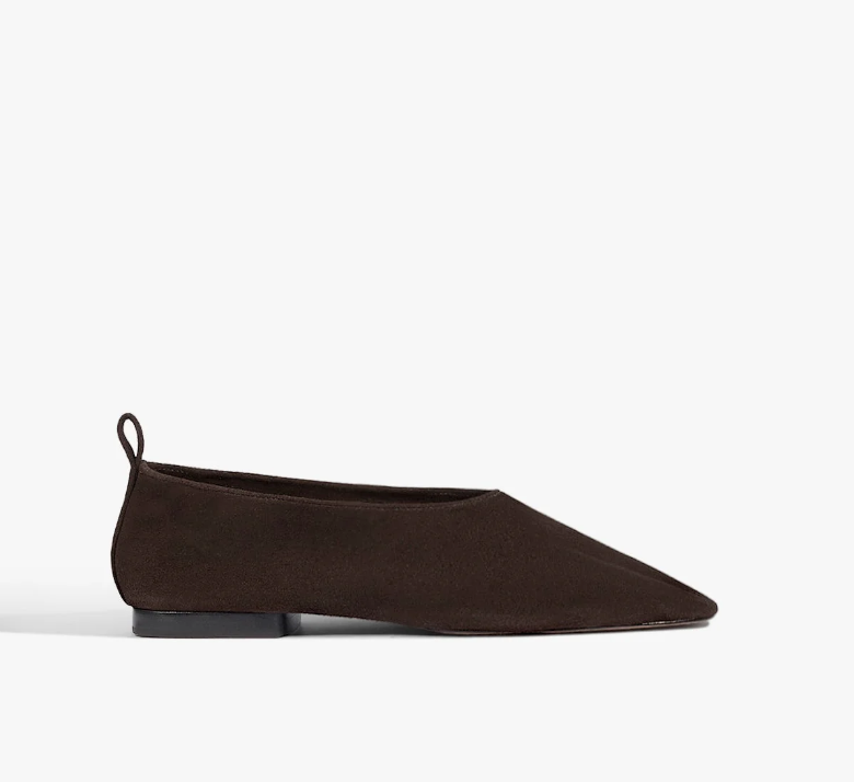 Schutz Hadley Suede Ballet Flat
