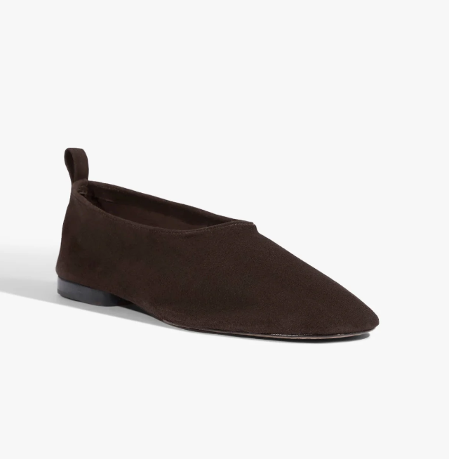 Schutz Hadley Suede Ballet Flat