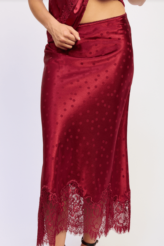 En Saison Monica Midi Skirt - Capri by Sunset & Co.