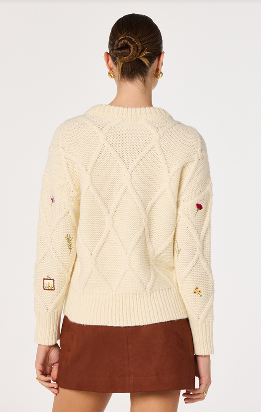 ASTR the Label Rose Sweater