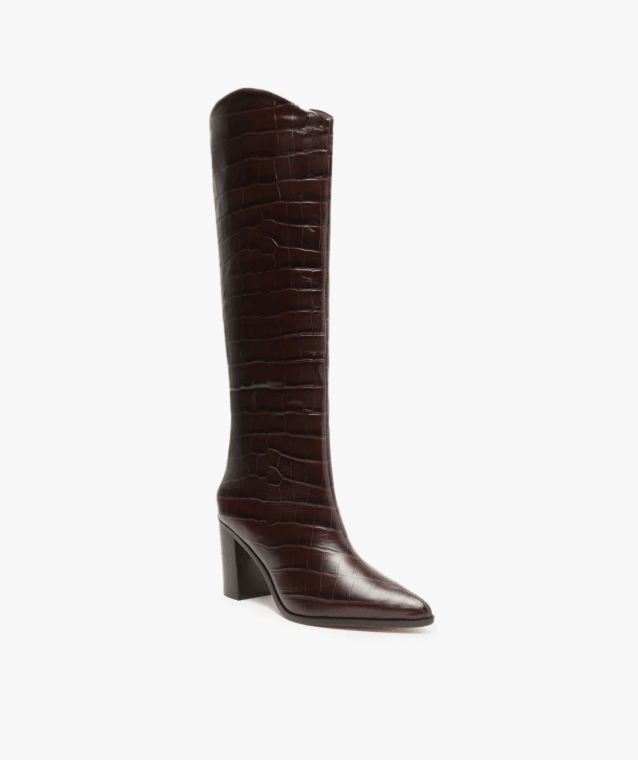 Schutz Maryana Block Boot - Capri by Sunset & Co.