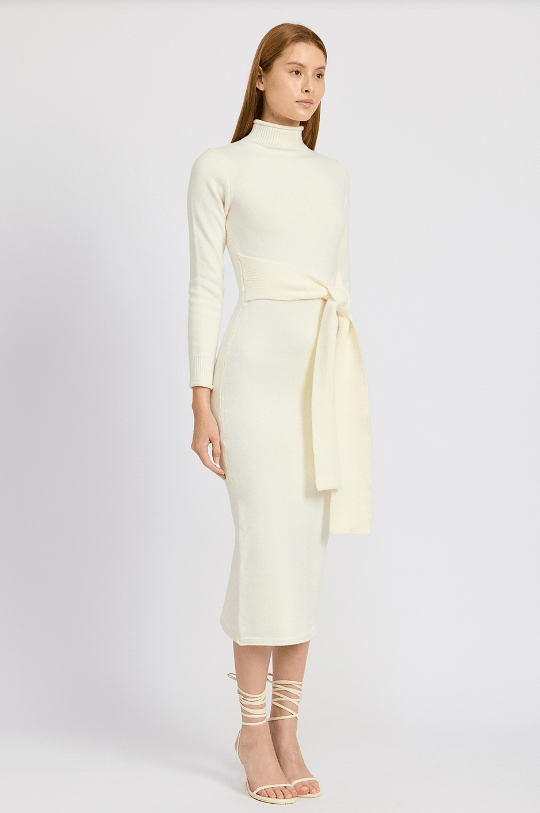 En Saison Sanam Knit Sweater Maxi Dress - Capri by Sunset & Co.