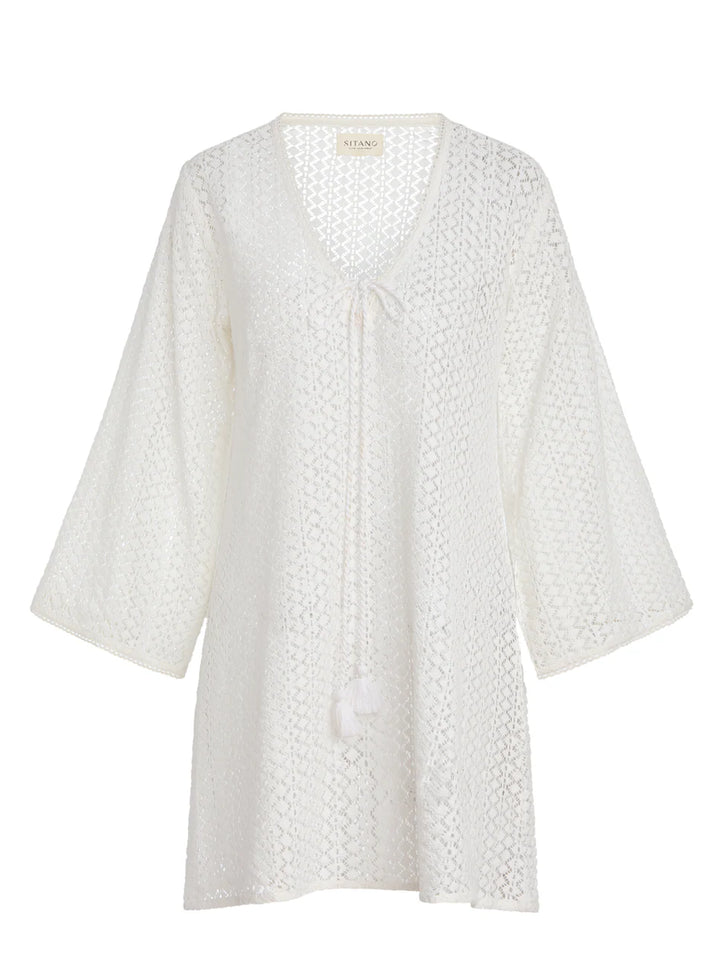 Sitano Sorrento Bell Sleeve Dress - Capri by Sunset & Co.