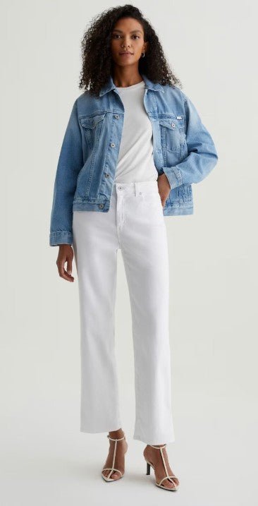 AG Jeans Brinley Straight Leg Crop Jeans - Capri by Sunset & Co.