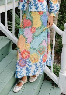 Briton Court Tiffany Skirt - Capri by Sunset & Co.