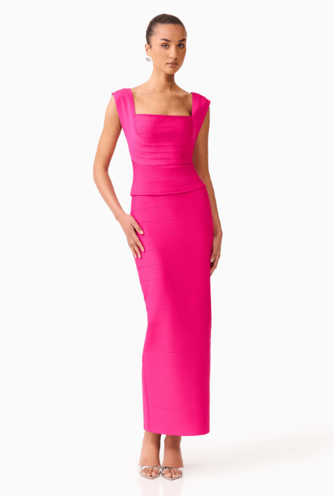 Elliatt Naomi Fitted Top and Skirt Set - Capri by Sunset & Co.