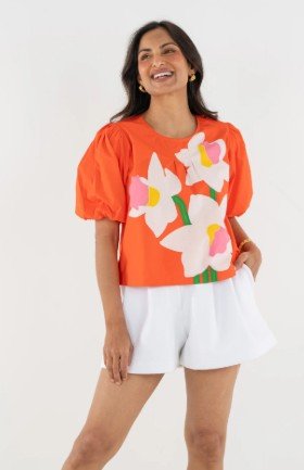 Emily McCarthy Jane Top - Capri by Sunset & Co.