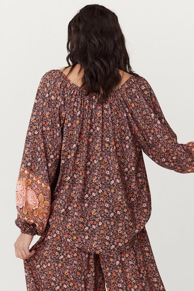 SPELL Love Jetty Blouse - Capri by Sunset & Co.