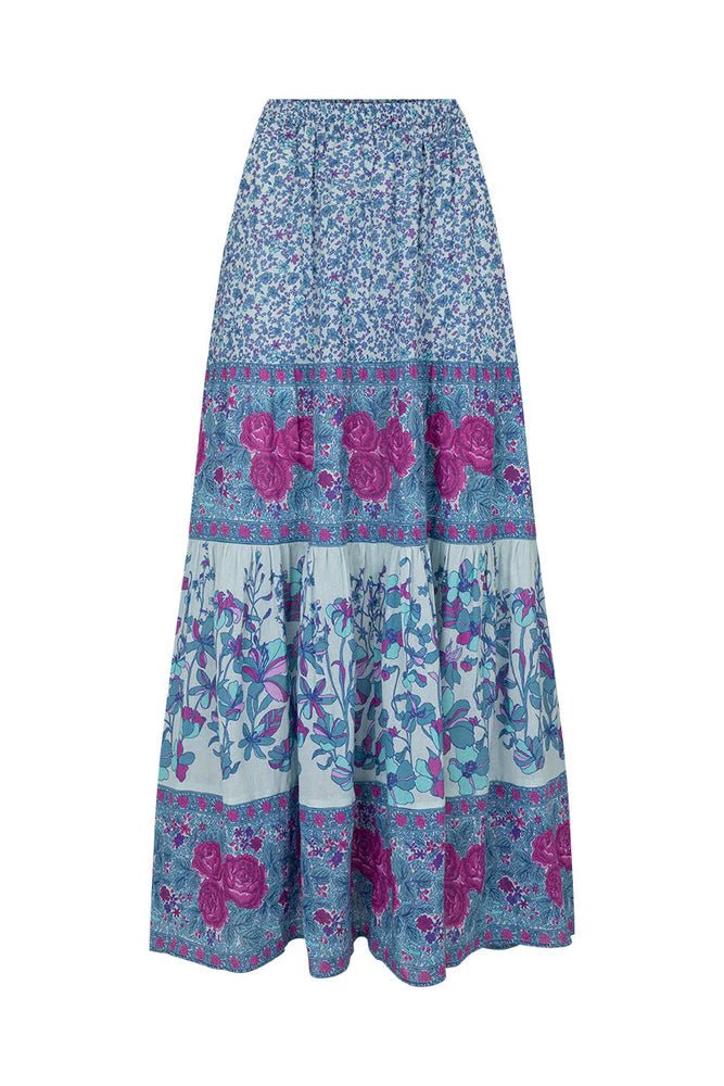 SPELL Love Jetty Maxi Skirt - Capri by Sunset & Co.