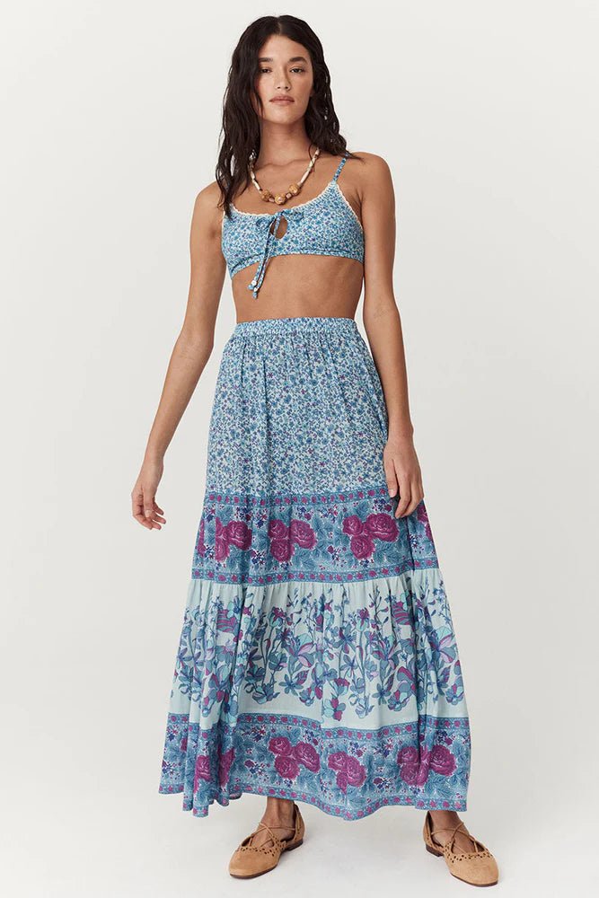 SPELL Love Jetty Maxi Skirt - Capri by Sunset & Co.