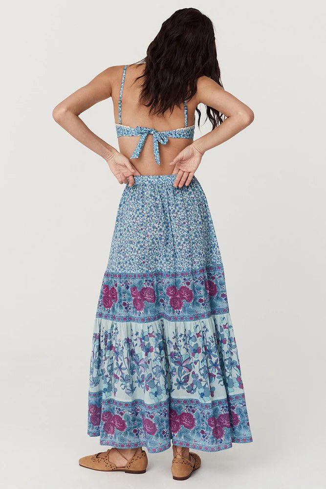 SPELL Love Jetty Maxi Skirt - Capri by Sunset & Co.