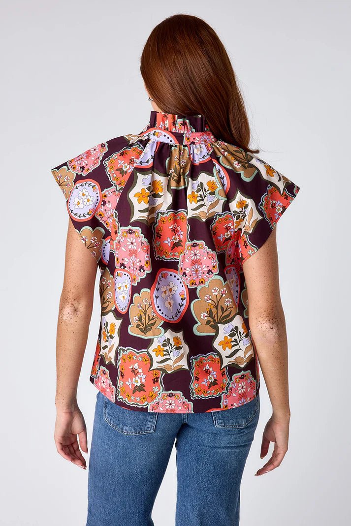Crosby Billie Blouse - Capri by Sunset & Co.