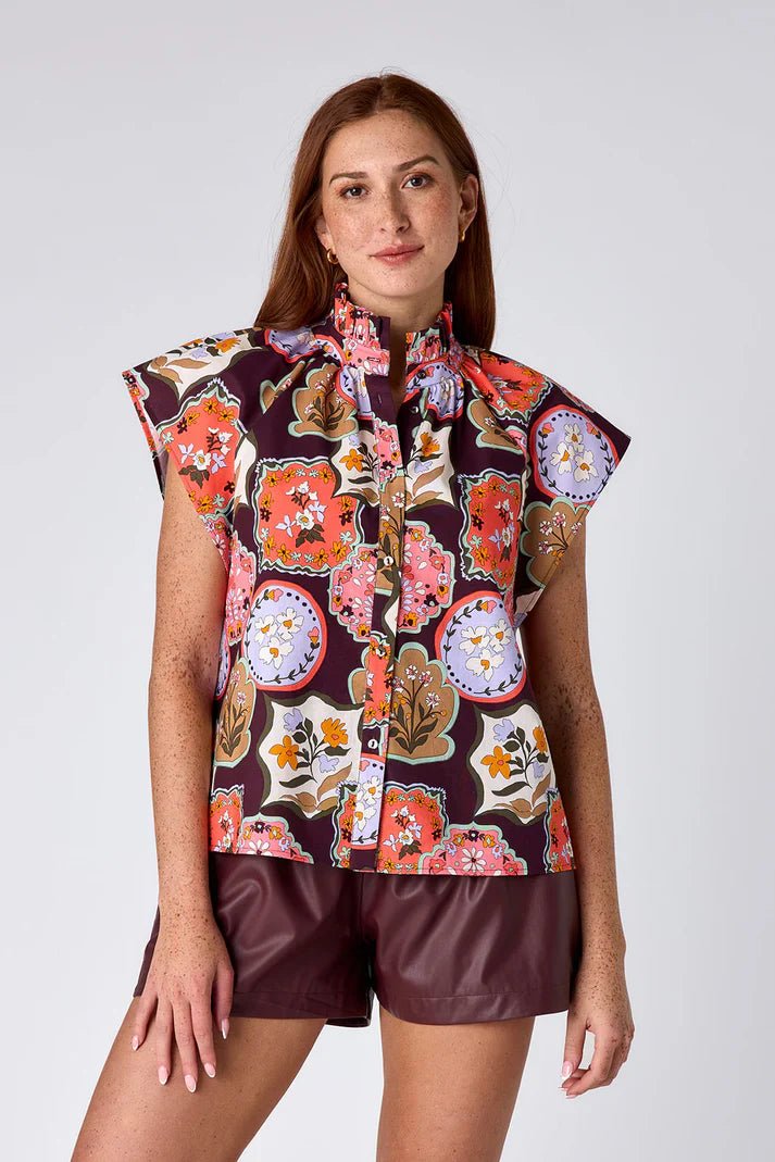 Crosby Billie Blouse - Capri by Sunset & Co.