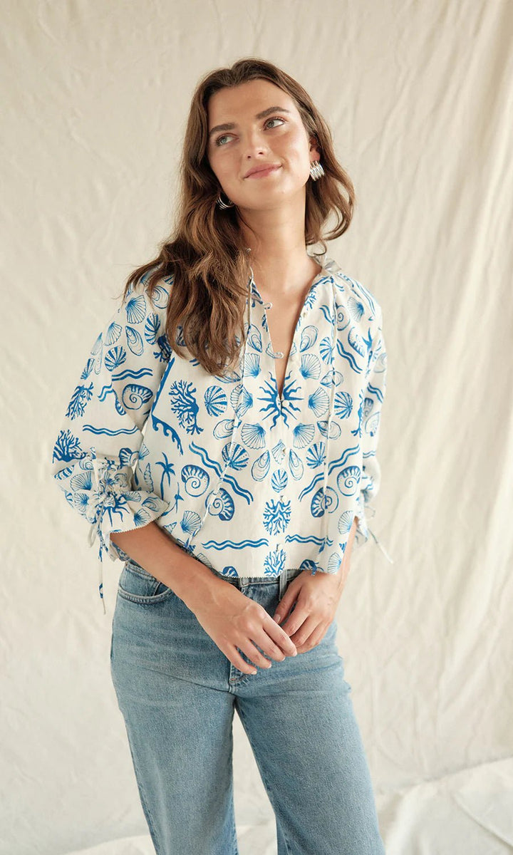 Saylor Svetlanna Top - Capri by Sunset & Co.