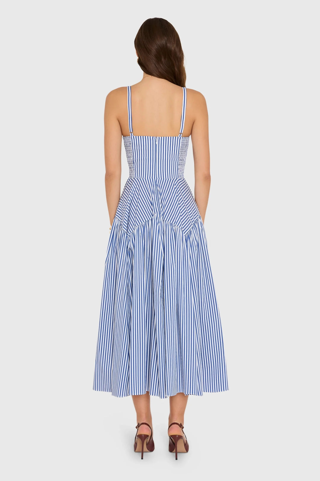 Amanda Uprichard Spencer Midi Dress - Capri by Sunset & Co.