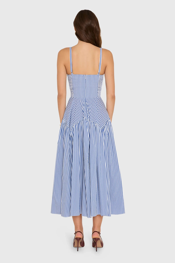 Amanda Uprichard Spencer Midi Dress - Capri by Sunset & Co.