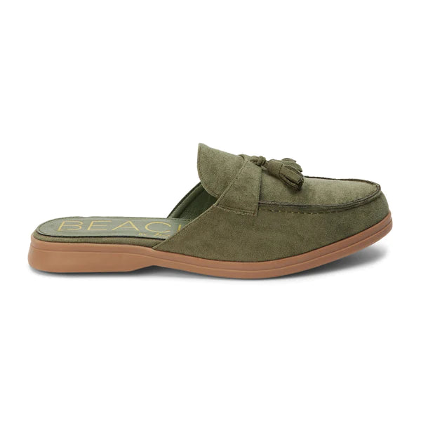Tyra Loafer Mule - Olive