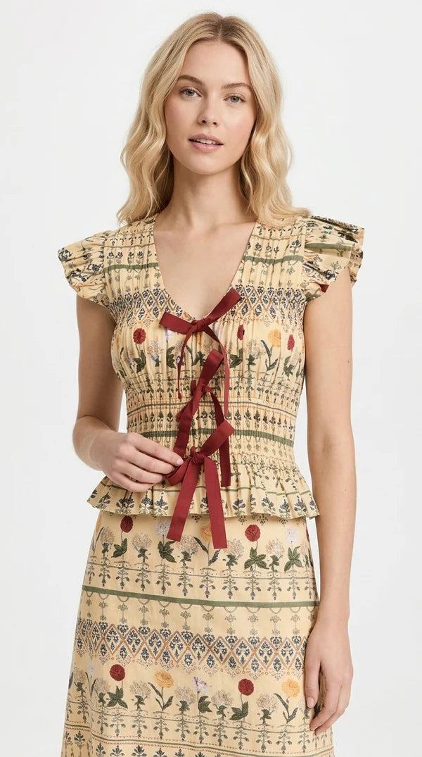 Anna Cate Juniper Top