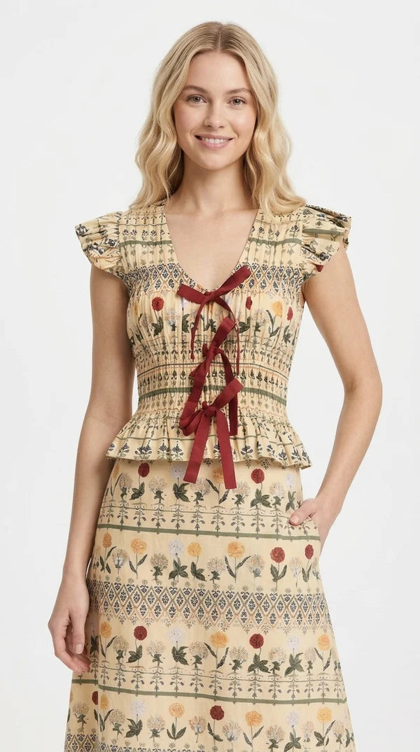 Anna Cate Juniper Top