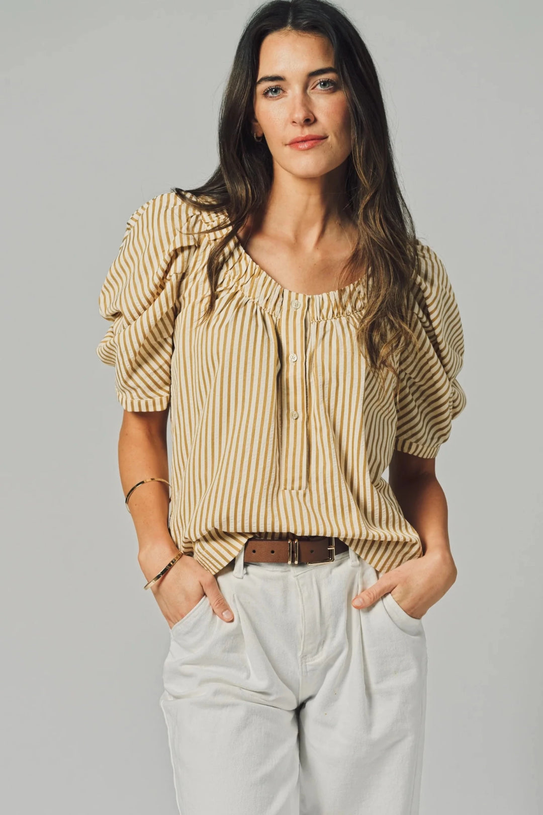 The Shirt The French Girl Shirt - Capri by Sunset & Co.