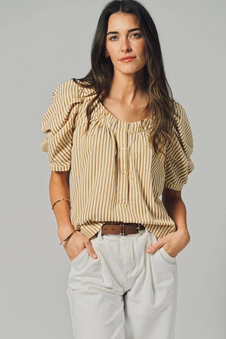 The Shirt The French Girl Shirt - Capri by Sunset & Co.