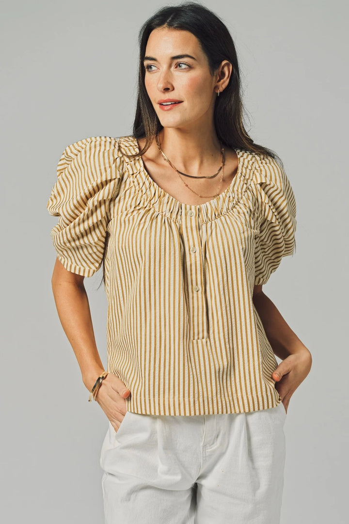 The Shirt The French Girl Shirt - Capri by Sunset & Co.