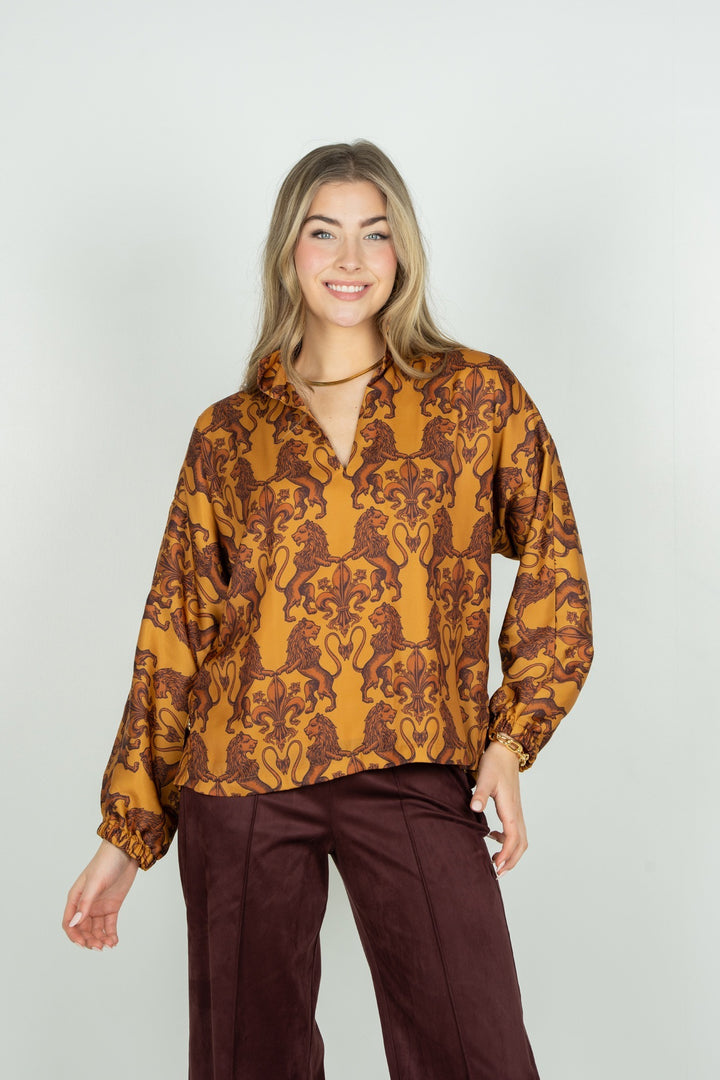 Emily McCarthy Long Sleeve Poppy Top