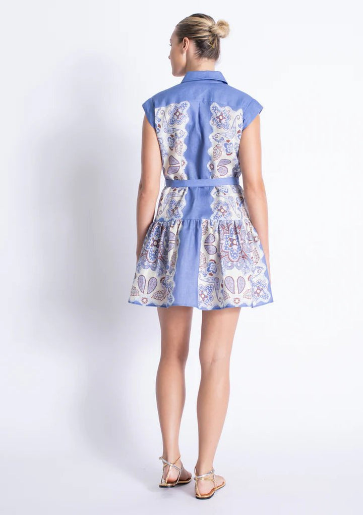 Karina Grimaldi Antoinette Print Dress - Capri by Sunset & Co.