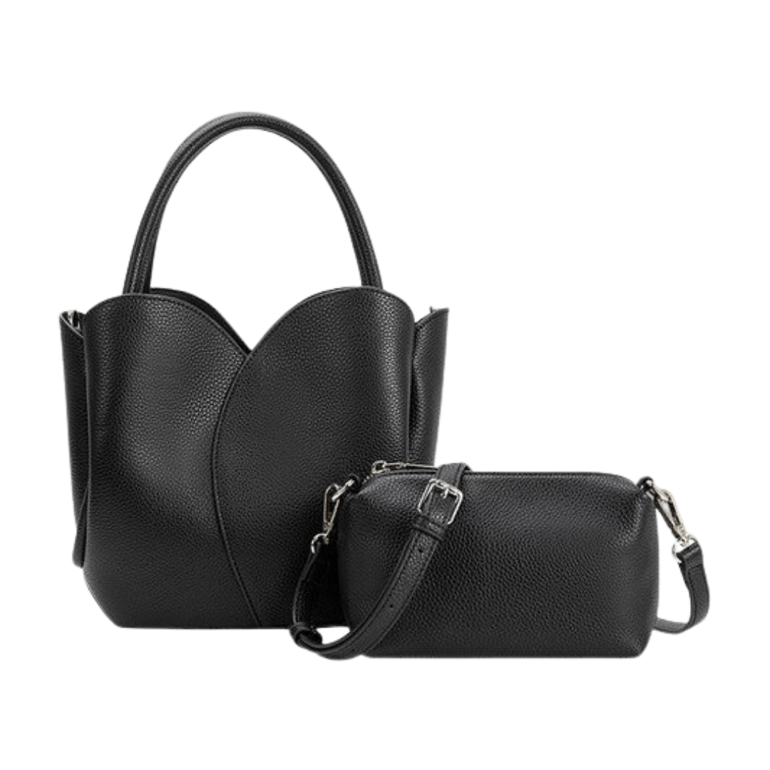 Melie Bianco Tulip Recycled Vegan Top Handle Bag - Capri by Sunset & Co.