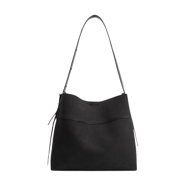 Melie Bianco Stormie Recycled Vegan Suede Tote Bag - Capri by Sunset & Co.