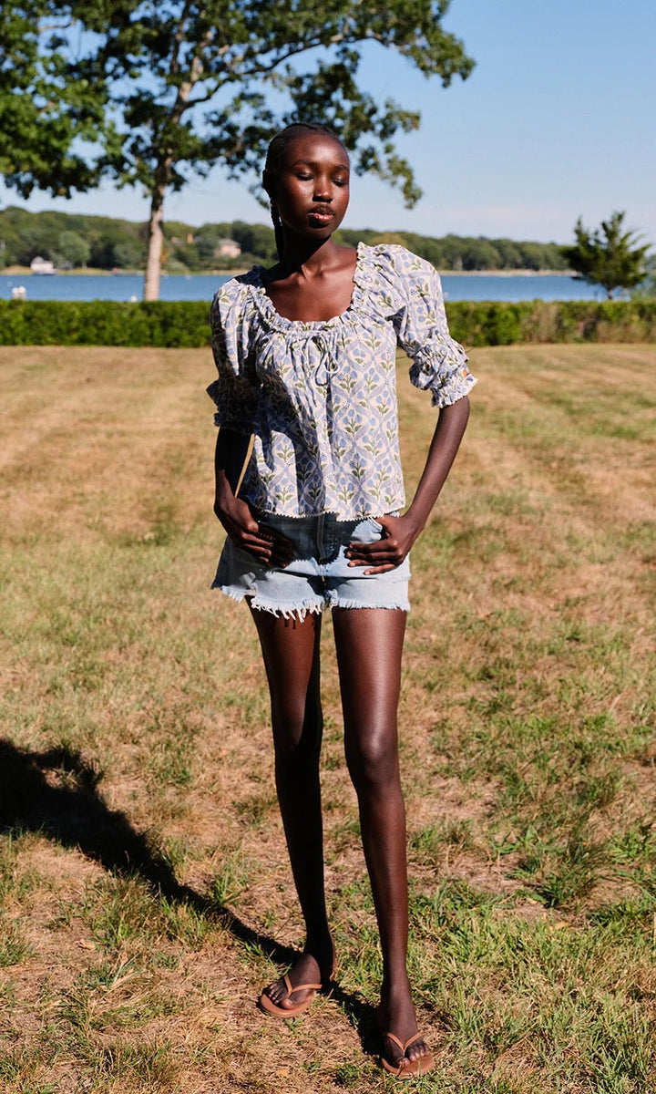 Saylor Verity Top - Capri by Sunset & Co.