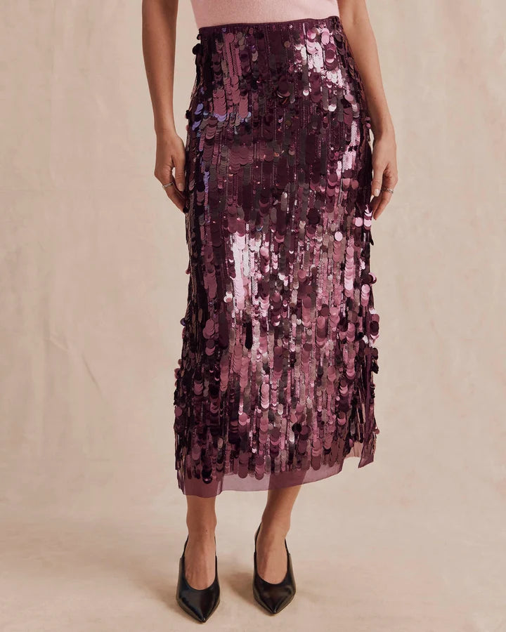 Splendid Breland Sequin Skirt