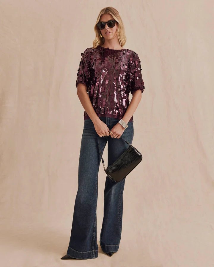 Splendid Breland Sequin Top - Capri by Sunset & Co.