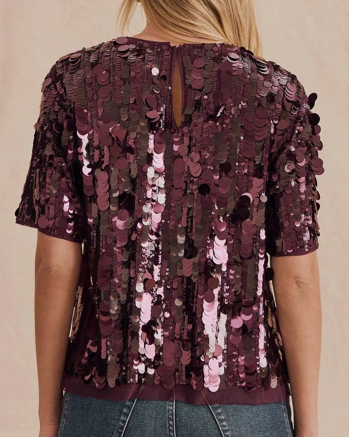 Splendid Breland Sequin Top - Capri by Sunset & Co.