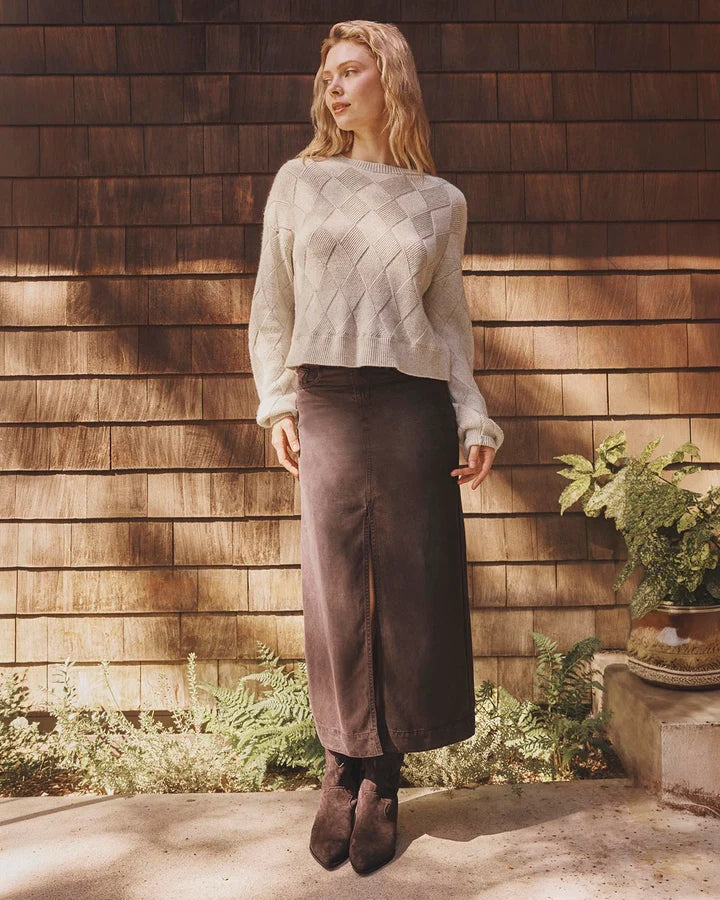 Splendid Ryder Suede Skirt