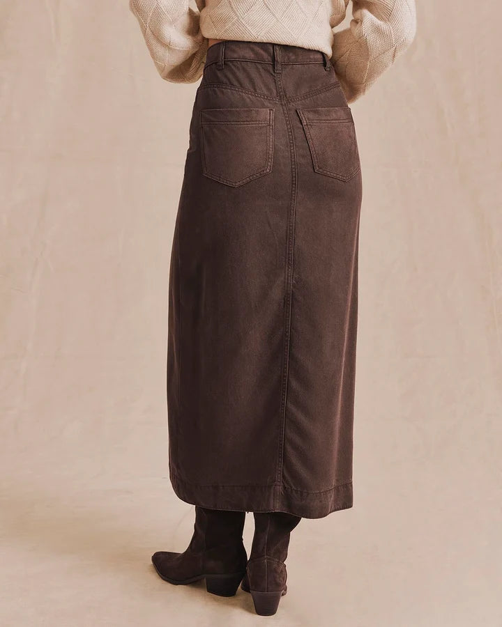 Splendid Ryder Suede Skirt