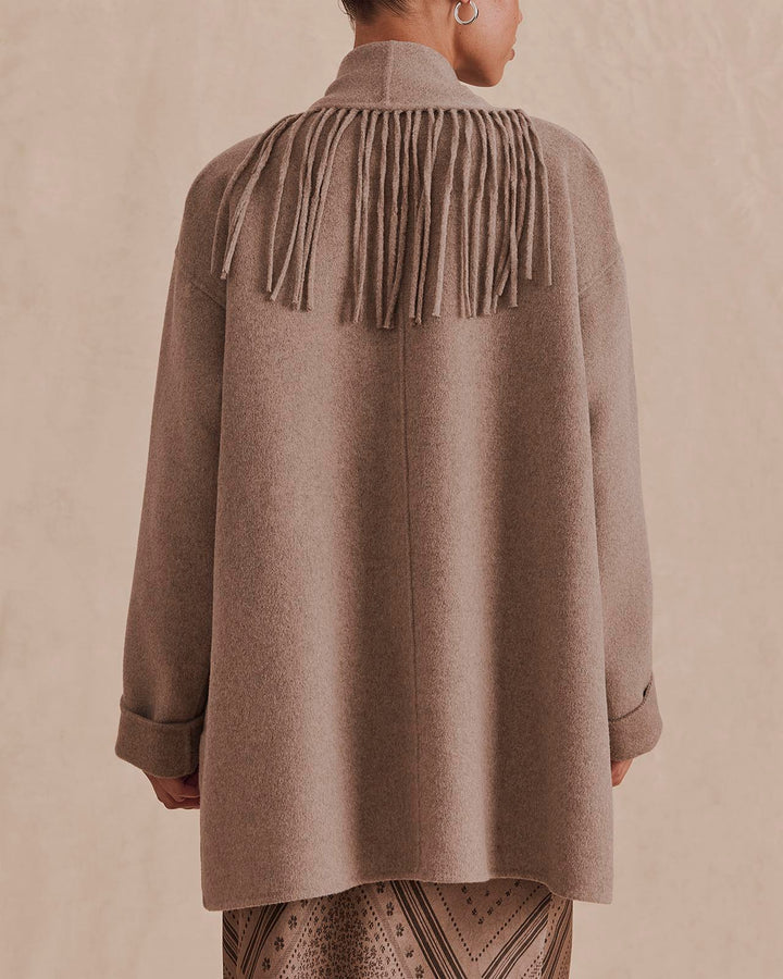 Splendid Sandra Fringe Jacket