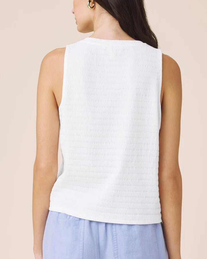 Splendid Shelly Smocked Tank - Capri by Sunset & Co.